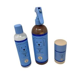 Purrfect Paws BBW Pet Stain Remover Conditioner Nose Paw Balm Set of 3 Raindrops